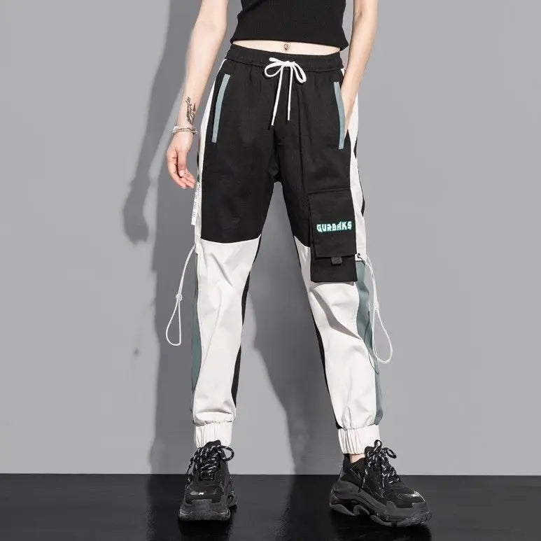 Women’s Hip Hop Cargo Joggers – Casual Streetwear Sweatpants (S–5XL Plus Size) - Image 8