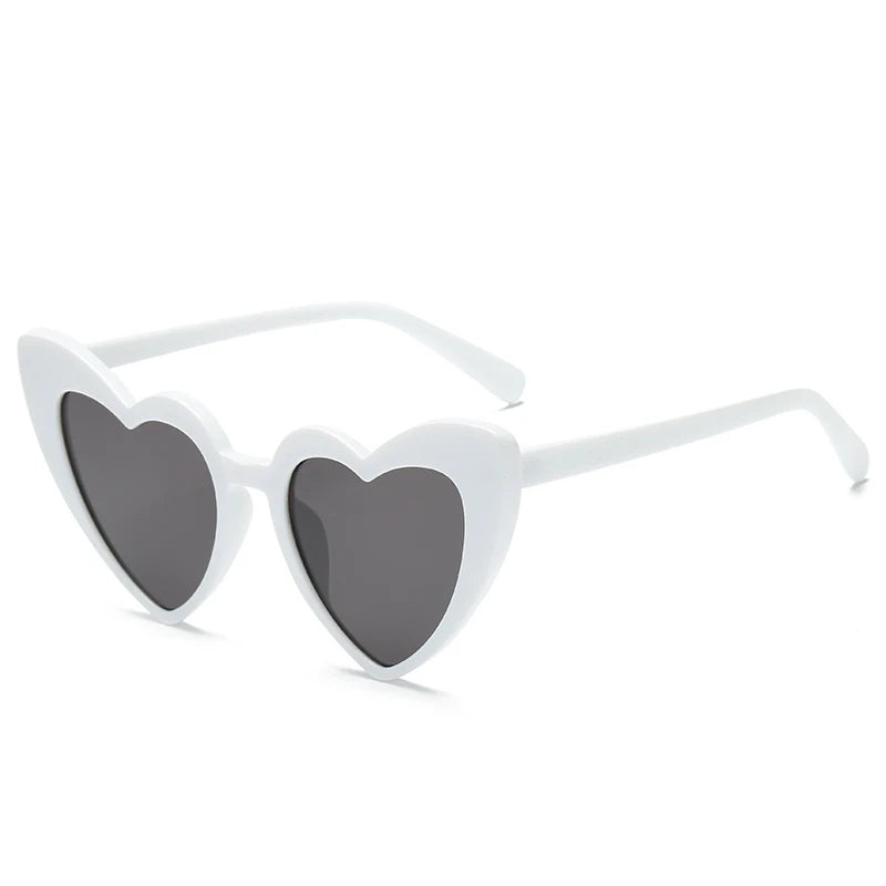 Heart-Shaped Cat Eye Sunglasses – Retro Oversized Eyewear for Women & Men - Image 9