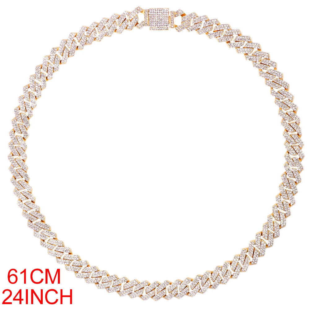 14MM Miami Prong Cuban Link Chain Necklace - Image 10