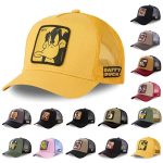 Unisex Anime Cartoon Patch Baseball Cap – High-Quality Trucker Hat for Men & Women