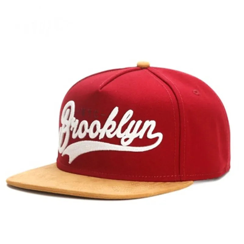 Unisex Brooklyn Embroidered Hip-Hop Hat - Image 2