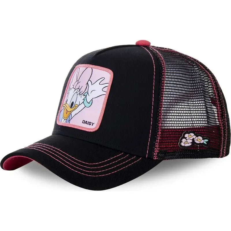 High-Quality Disney Style Cartoon Snapback – Unisex Cotton Baseball Cap with Mesh Back - Image 16