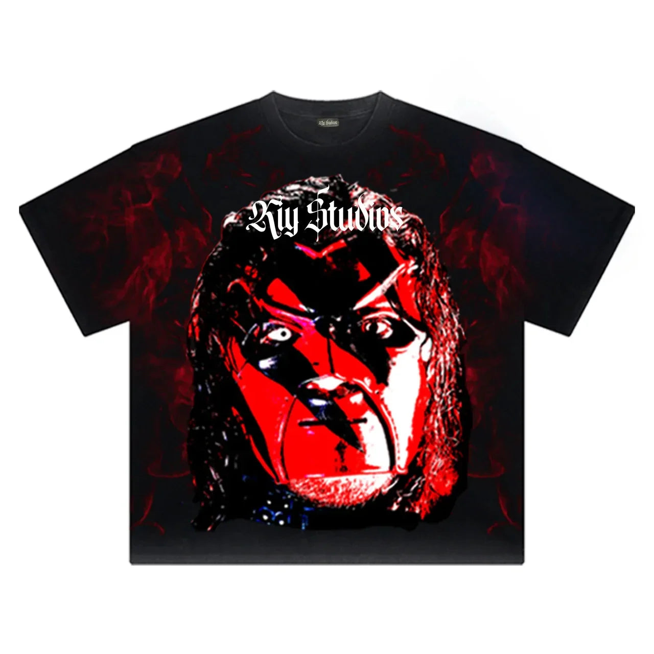 Punk Trend Gothic Skull Graphic T-Shirt – Oversized Streetwear Tee for Men - Image 8