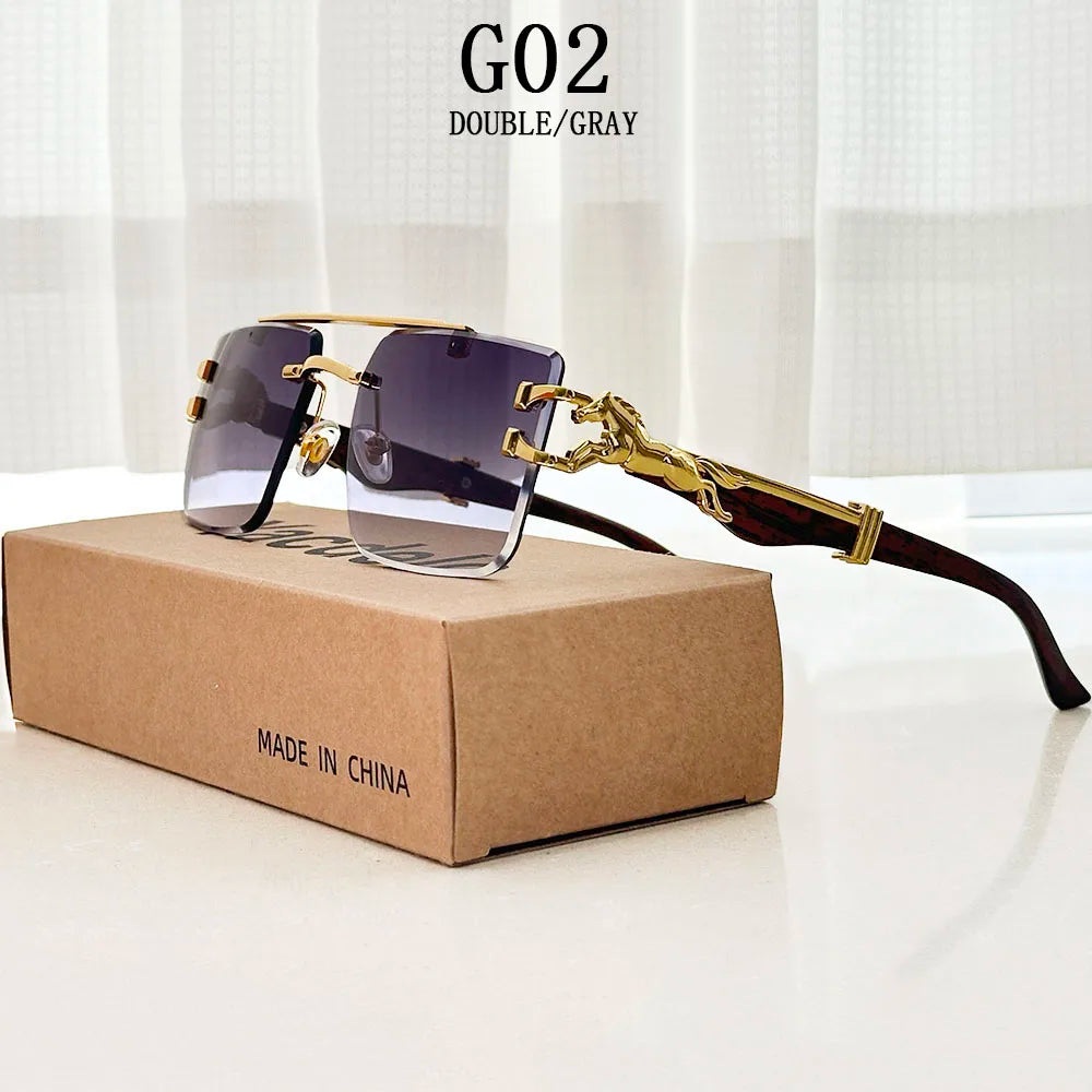 2025 Vintage Square Sunglasses – Luxury Fashion Shades for Men & Women with Free Shipping - Image 7