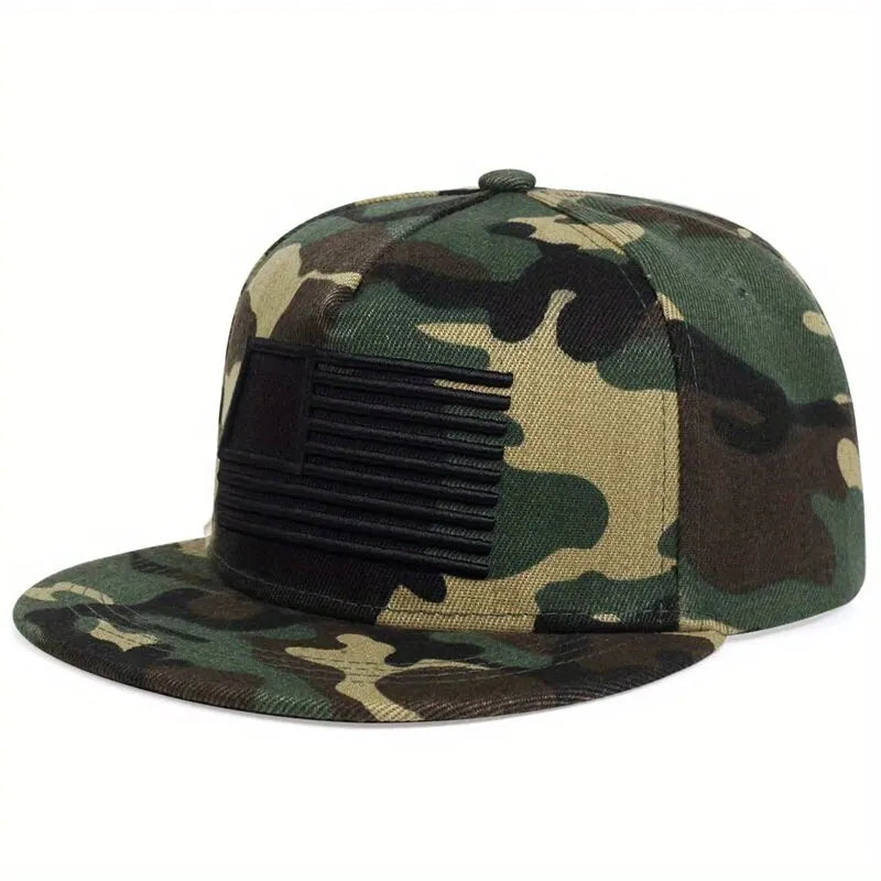 American Flag Embroidered Baseball Cap – Unisex Adjustable Hip-Hop Hat for Outdoor & Casual Wear - Image 11