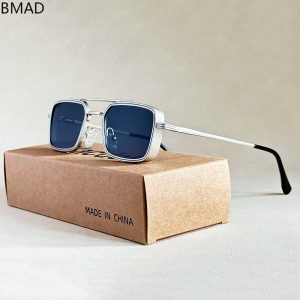 2025 Steampunk Square Sunglasses β Vintage Designer Eyewear for Men & Women