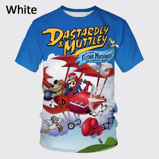 Summer Cartoon Character 3D Print T-Shirt – Unisex Hip-Hop Streetwear Tee for Men & Women - Image 14