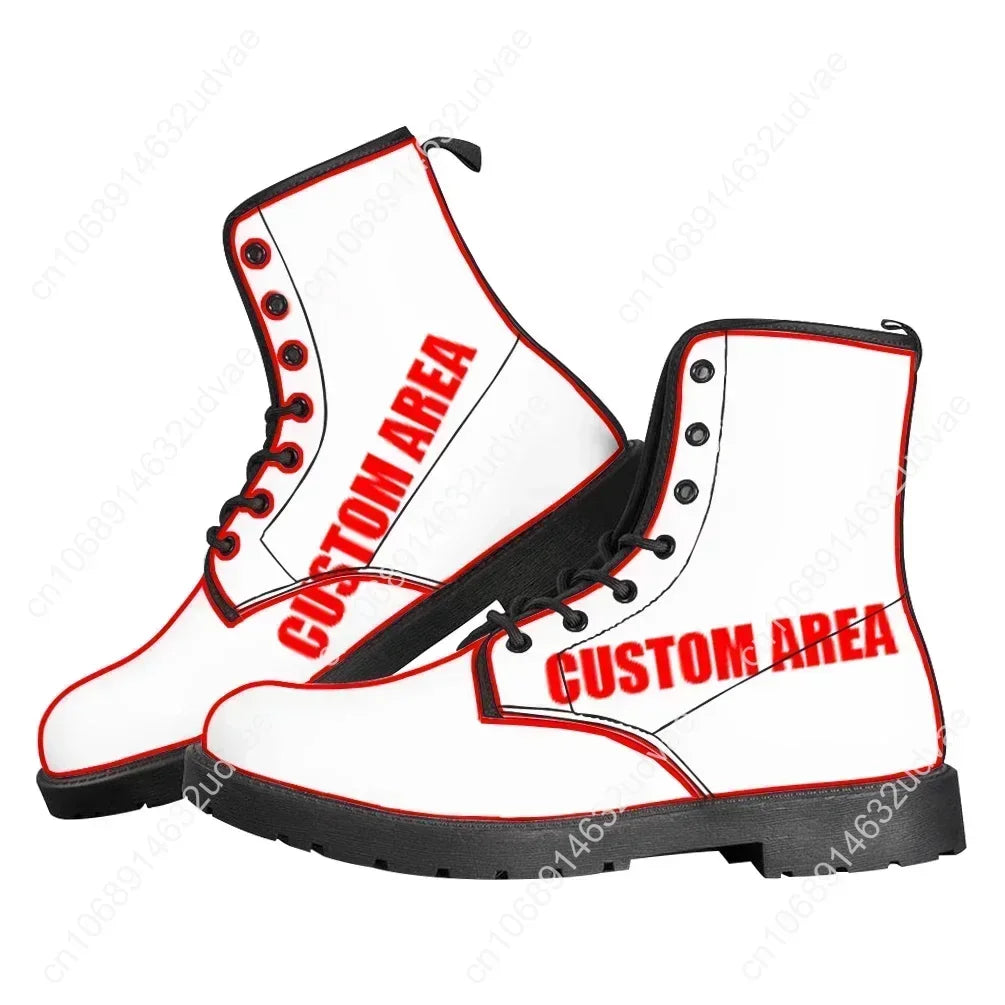 Chris Brown-Inspired Hip Hop Rock Casual Boots – Custom Fashion Hiking Shoes for Men, Women & Teens - Image 7