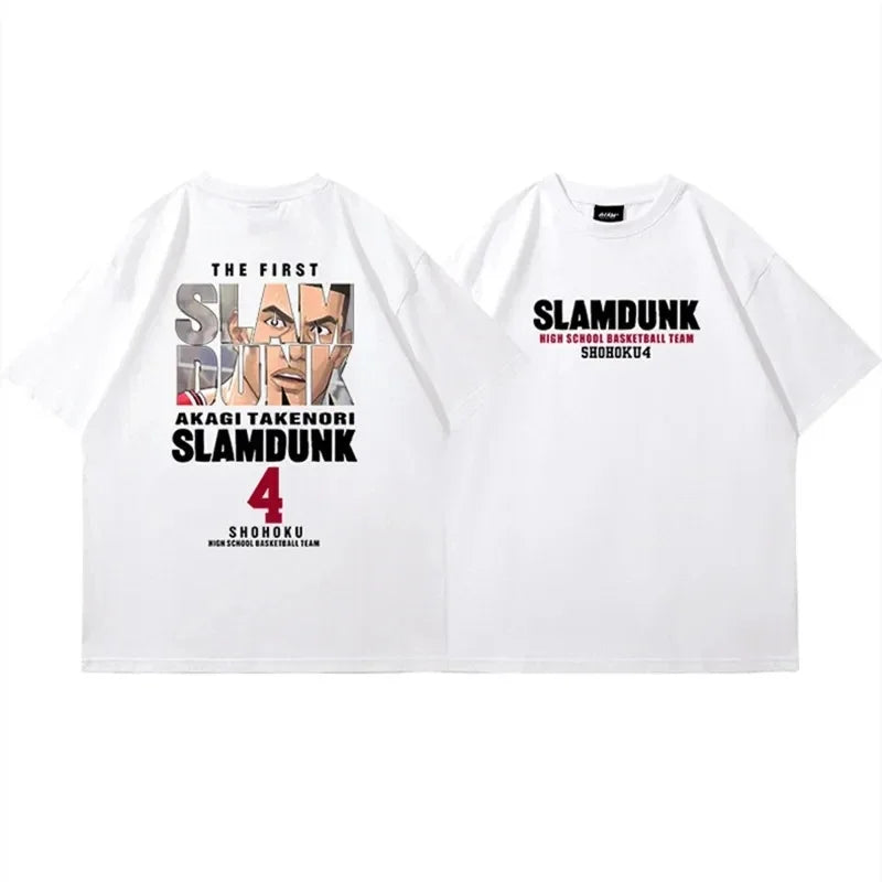Anime Slam Dunk Oversized T-Shirt - Image 6