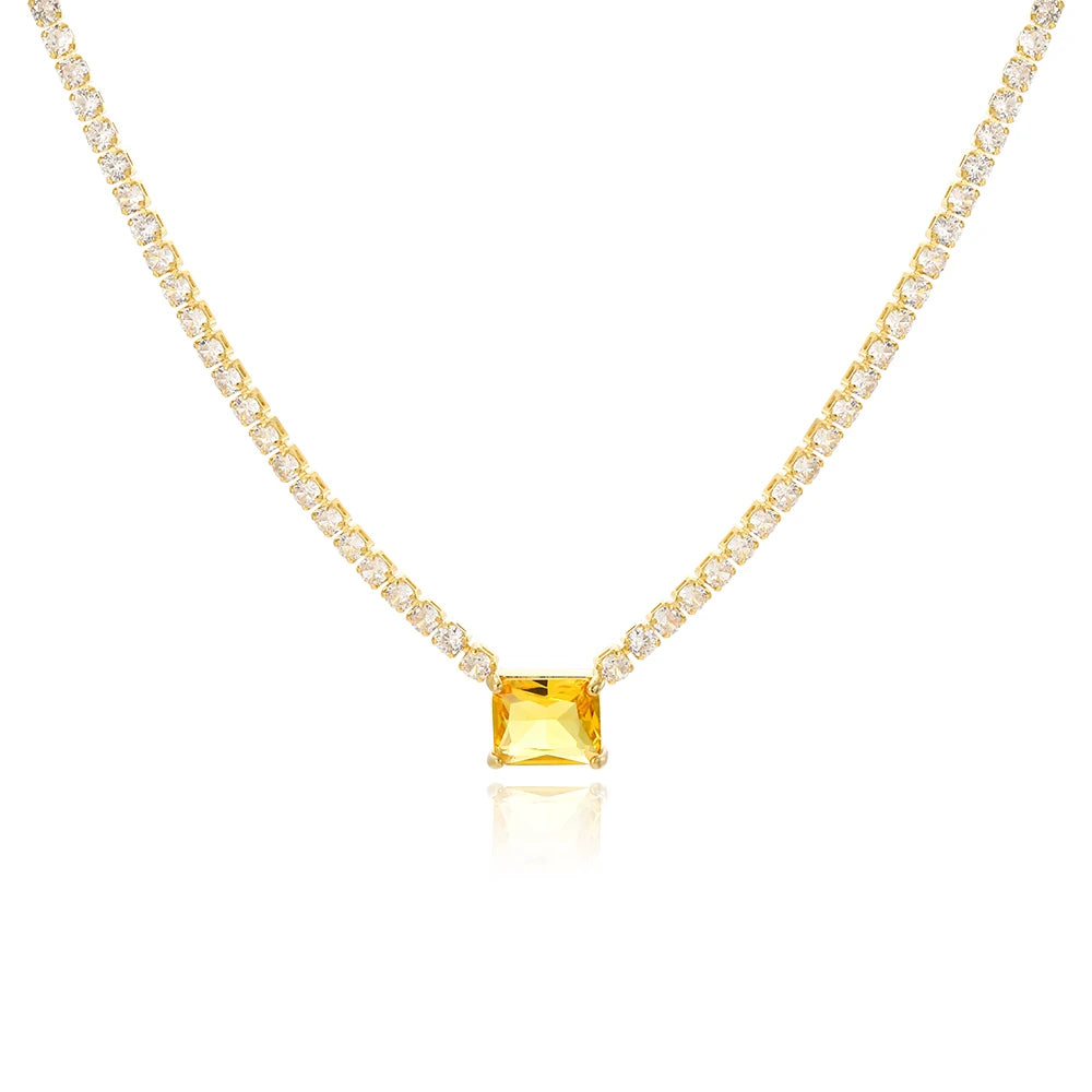 Shiny Full Crystal Stone Jewelry Set for Women - Image 12