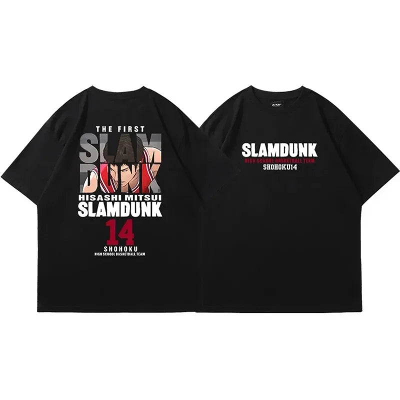 Anime Slam Dunk Oversized T-Shirt - Image 9