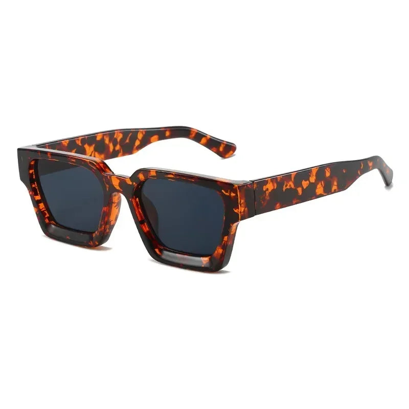 Retro Classic Square Sunglasses – Unisex Vintage-Inspired UV400 Shades for Everyday Style - Image 7