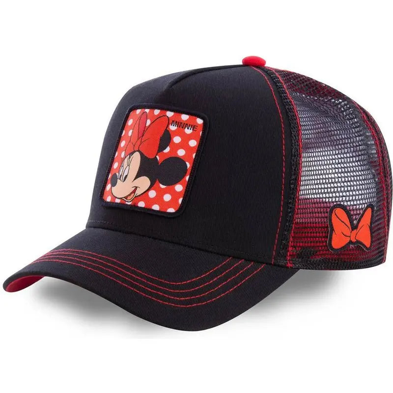 High-Quality Disney Style Cartoon Snapback – Unisex Cotton Mesh Baseball Cap for Men & Women - Image 18