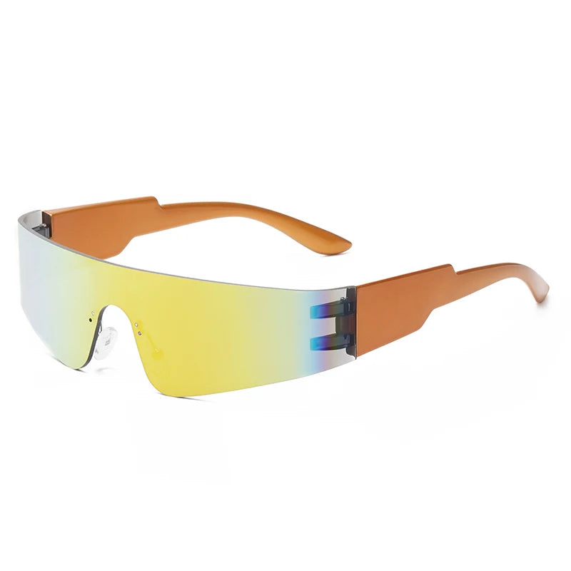 Y2K One-Piece Wrap Around Sunglasses – Punk Cycling Goggles for Men & Women - Image 11