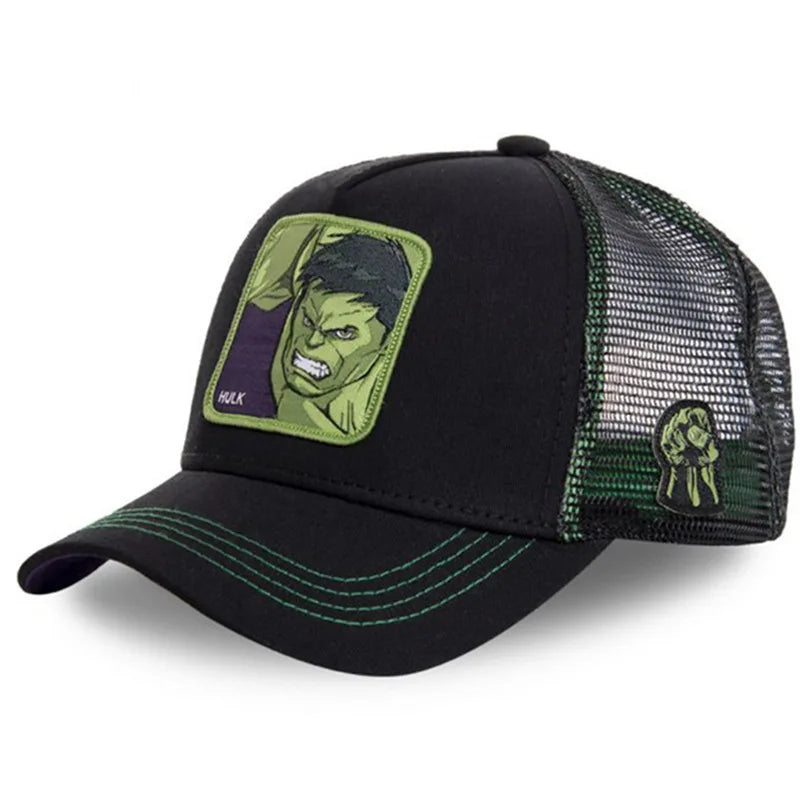 High-Quality Marvel Cartoon Snapback – Unisex Cotton Mesh Baseball Cap for Men & Women - Image 11