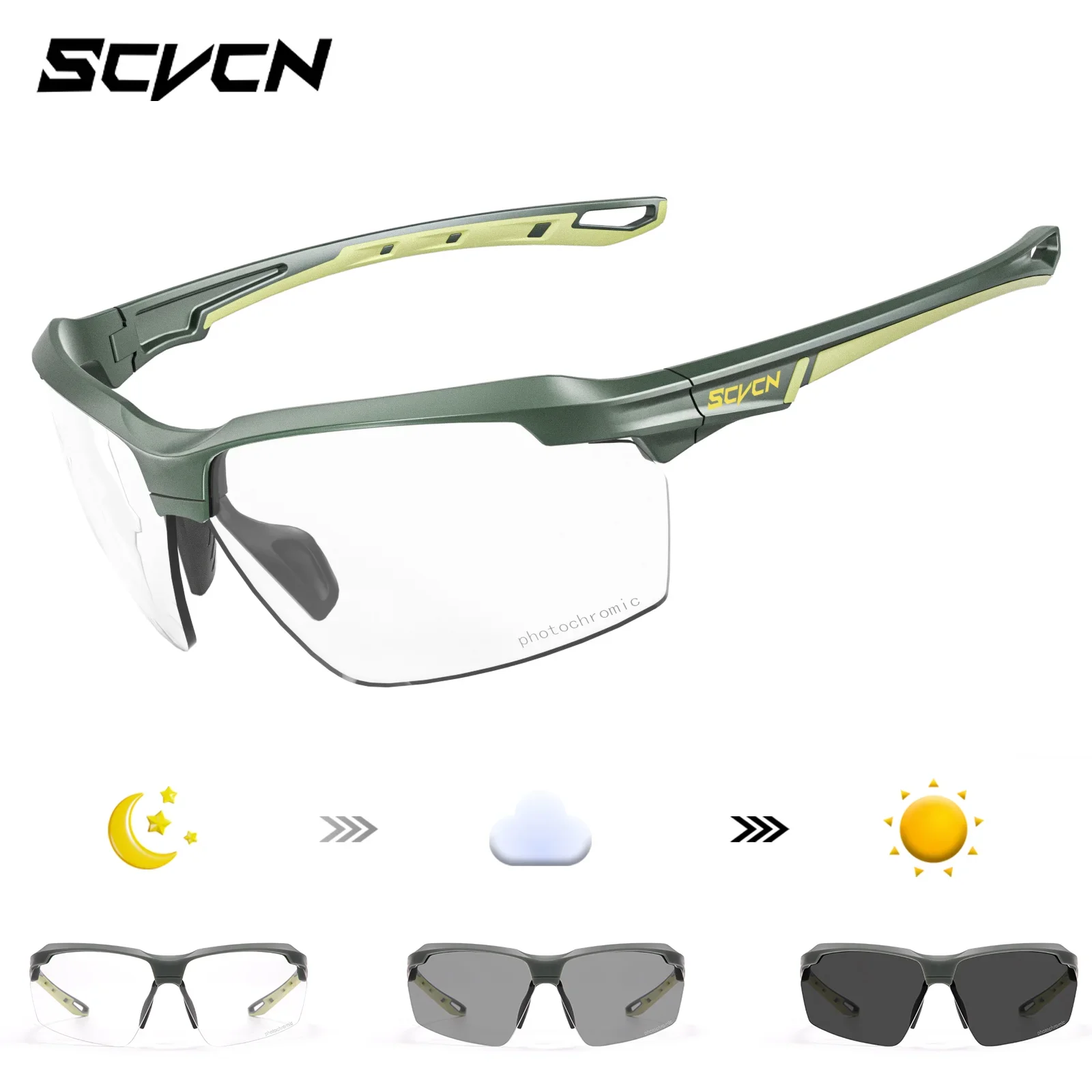 SCVCN Tactical Shooting Glasses – Polarized Shockproof Eyewear for Hunting & Airsoft