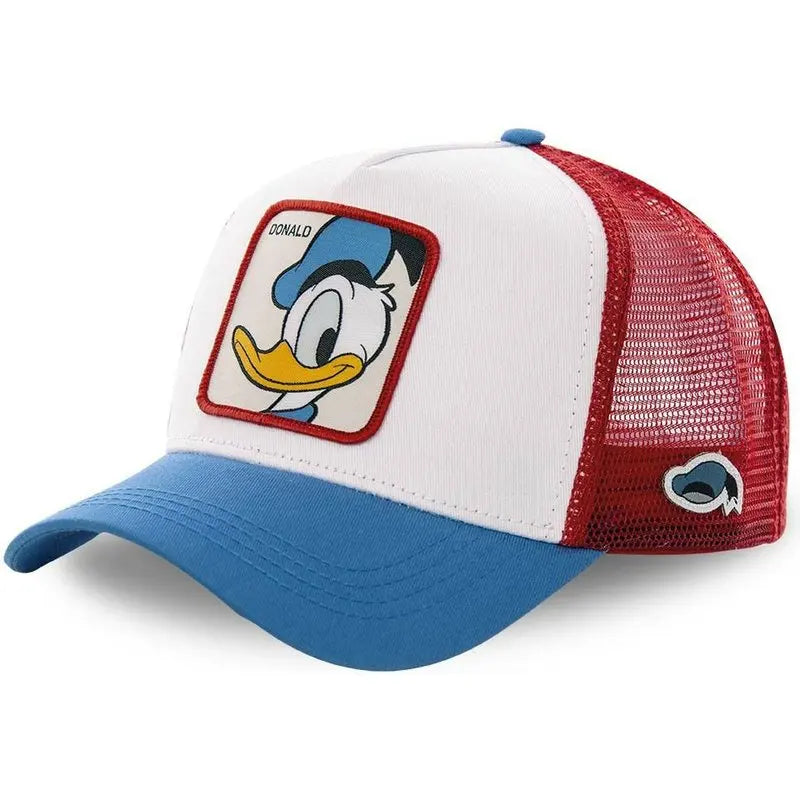 High-Quality Disney Style Cartoon Snapback – Unisex Cotton Mesh Baseball Cap for Men & Women - Image 13